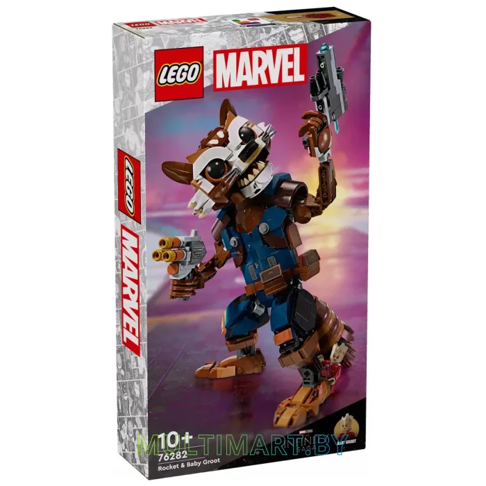Конструктор LEGO Marvel 76282 Ракета и малыш Грут